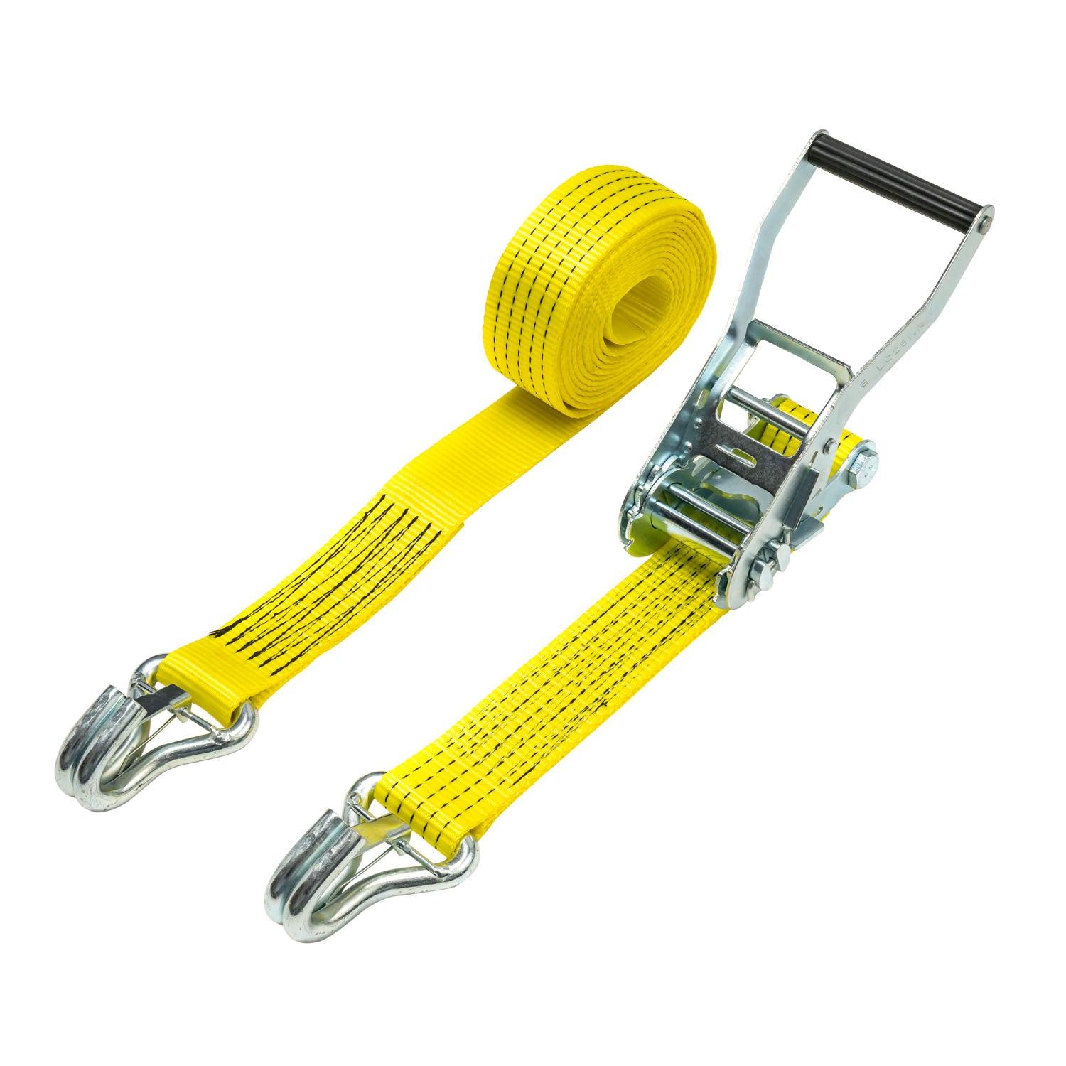 Heavy-Duty Ratchet Tie-Down Strap