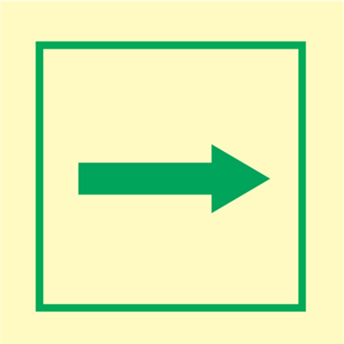 IMO Escape Route Arrow