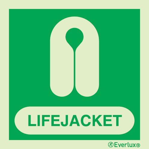 IMO Life Jacket Sign