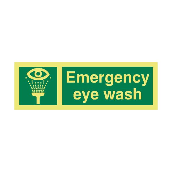 IMO Eye Wash Station Sign
