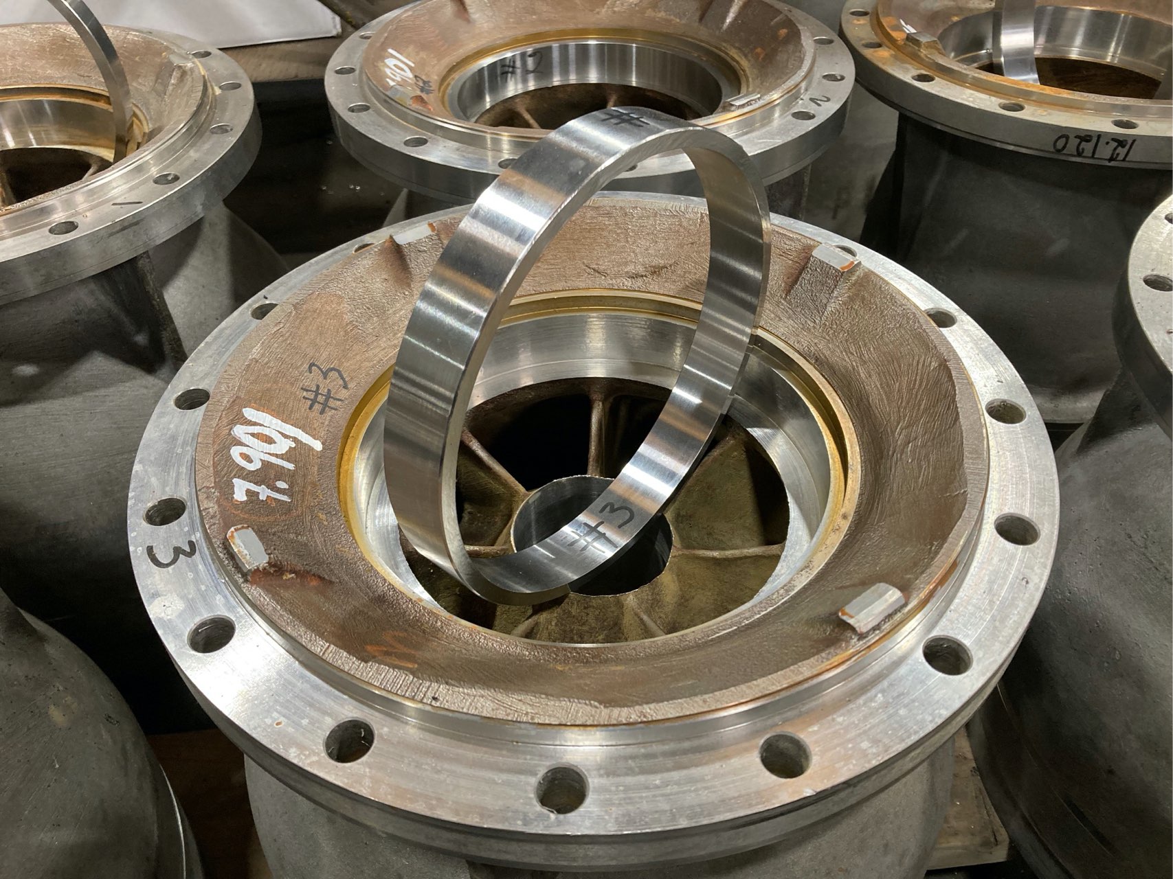 Marine Pump Wear Ring Casting for Shipboard Pump Systems